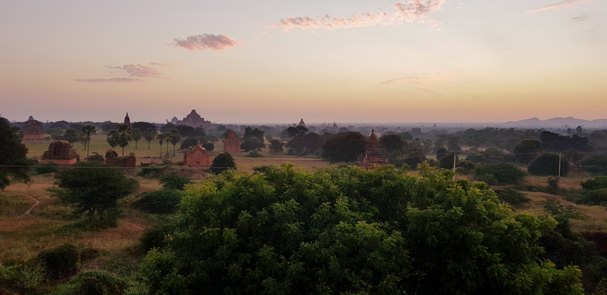 Bagan Sonnenaufgang
