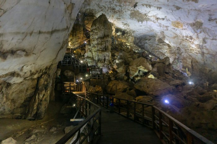 Treppe in die Paradise Cave