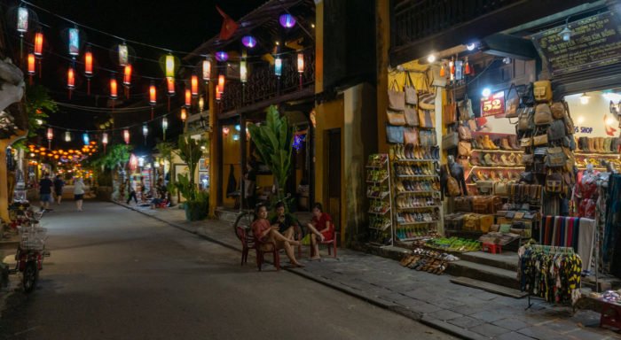 Ledertaschen in Hoi An