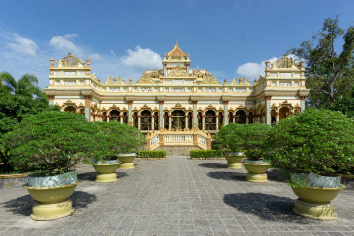 Tempel im Mekong Delta