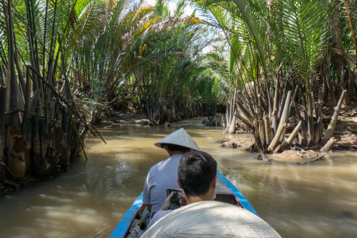 Bootsfahrt im Mekong Delta