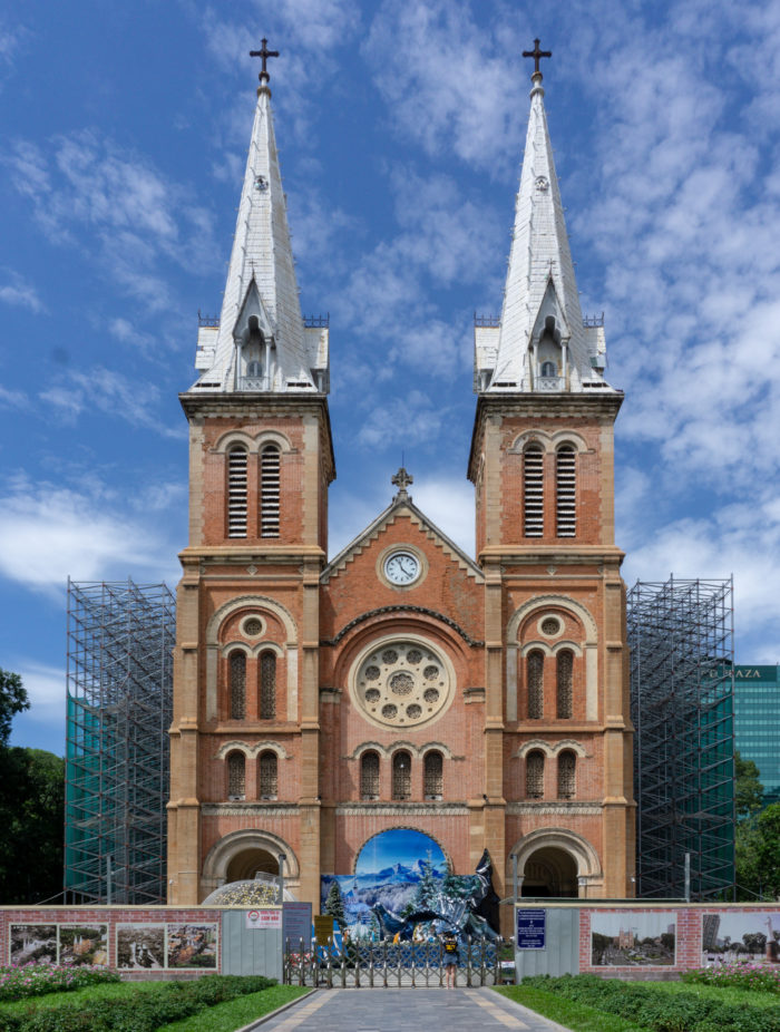 Note Dame Kathedrale in Ho Chi Minh