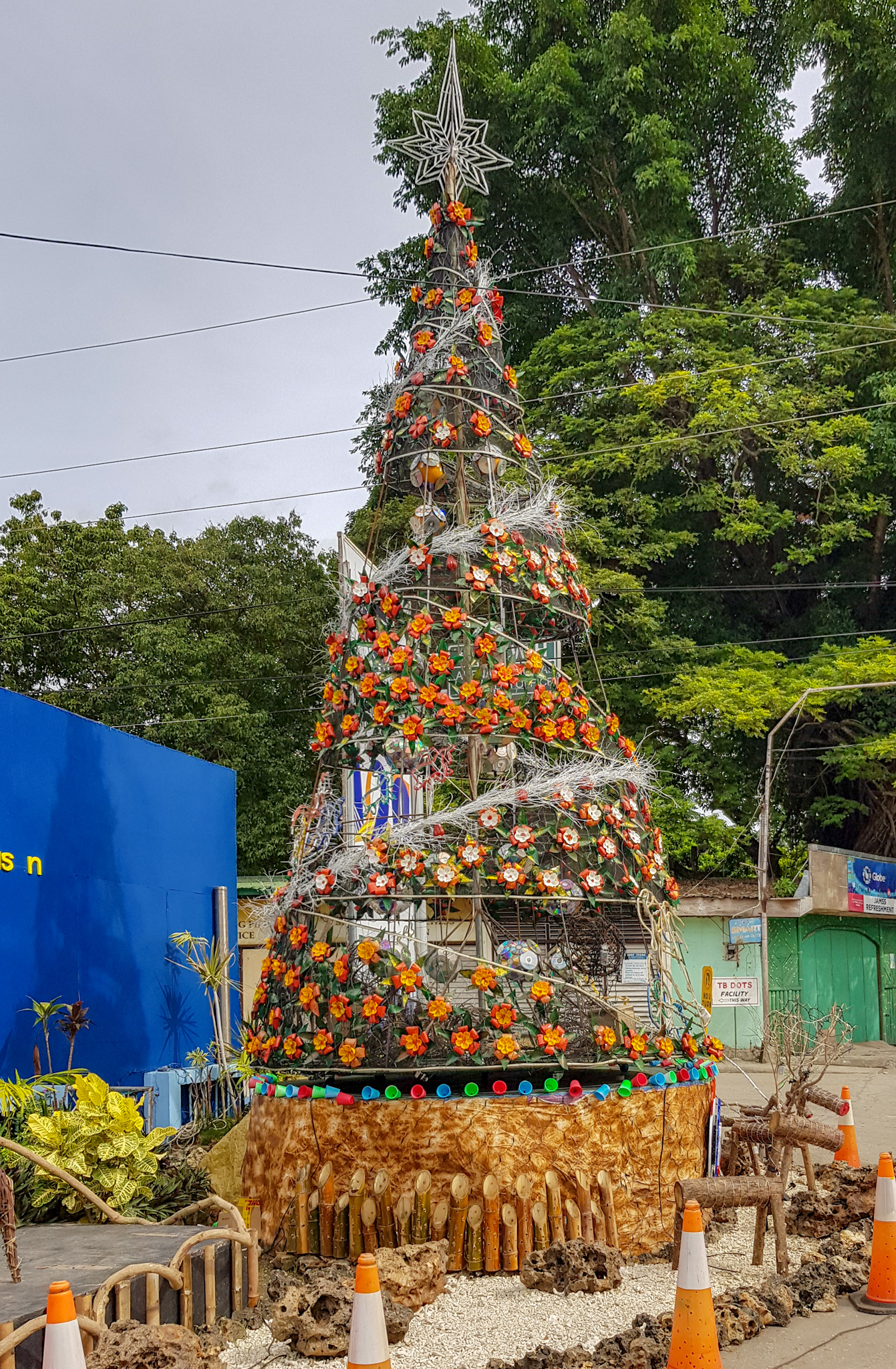 Christbaum auf den Philippinen