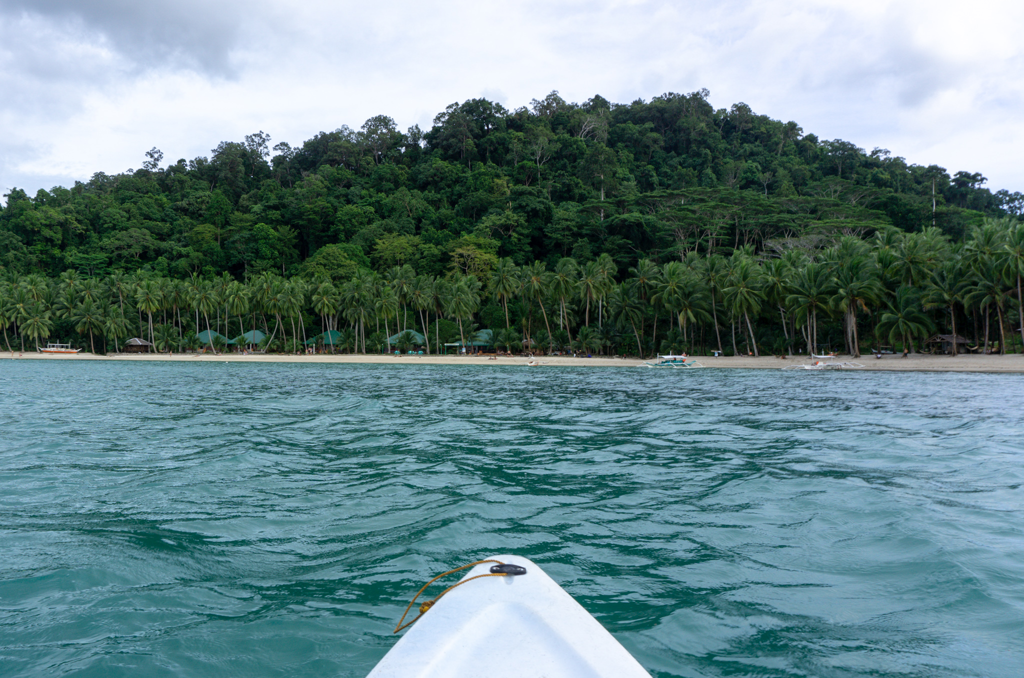 Kayaking in Port Barton