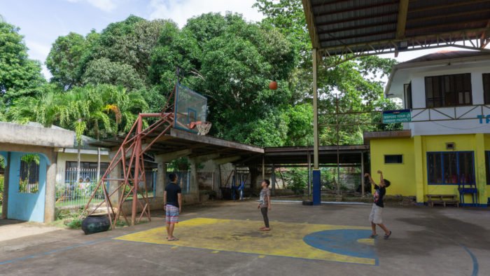 Basketballstadium auf Siquijor