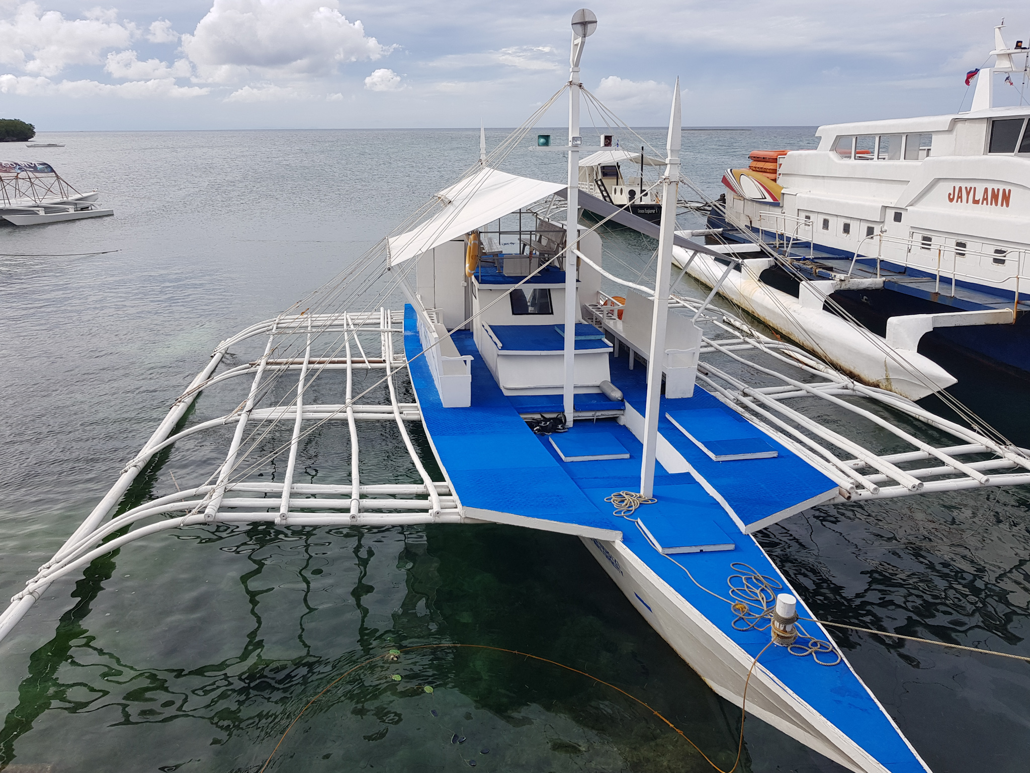 Boot zum Tauchen auf Siquijor