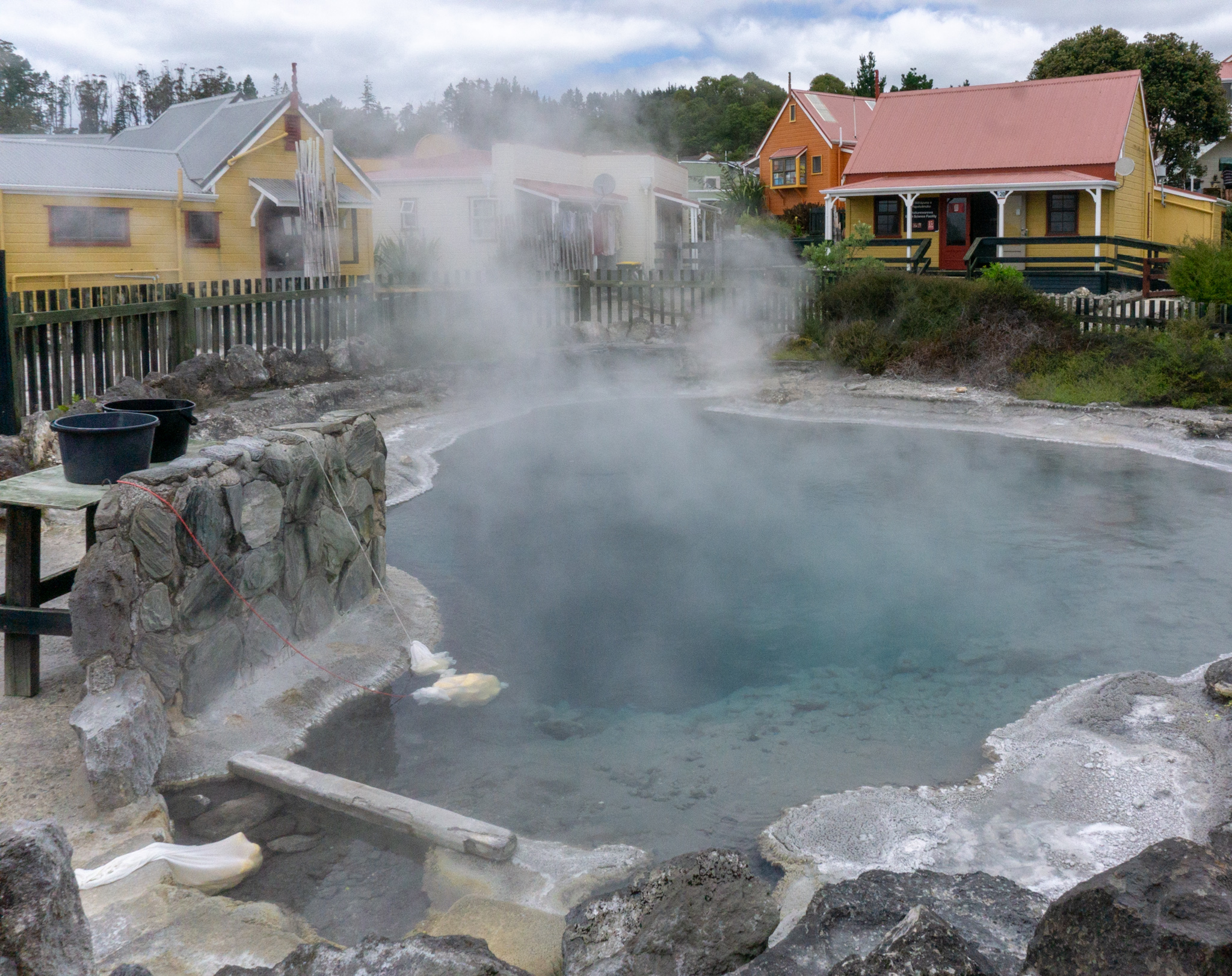 Kochbecken im Whakarewarewa