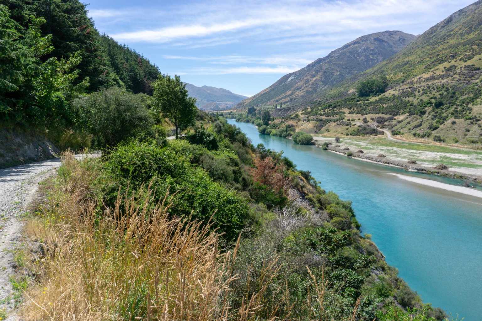 Twin-River-Trail am Kawarau Fluss