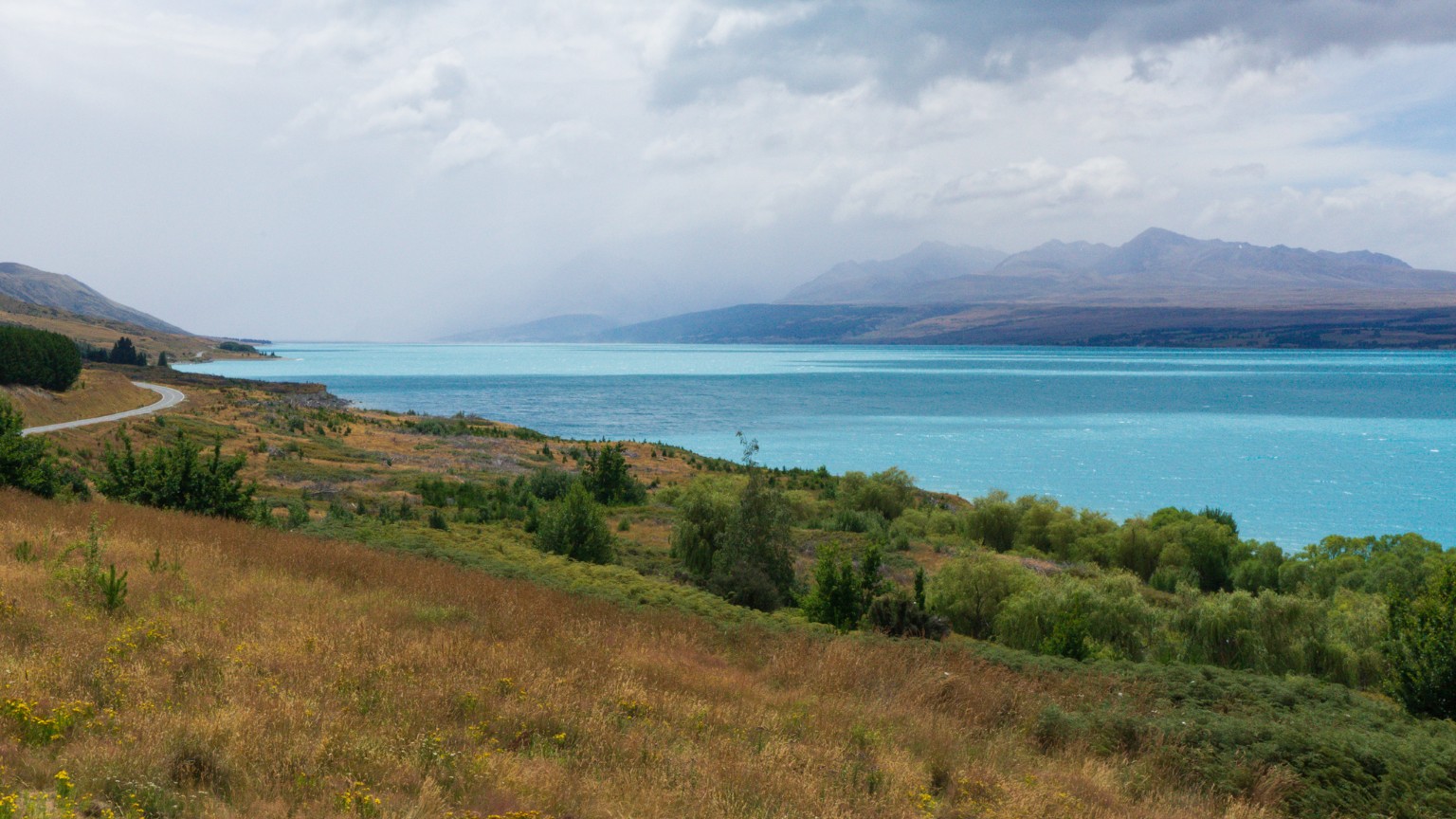 Lake Pukaki in Neuseeland