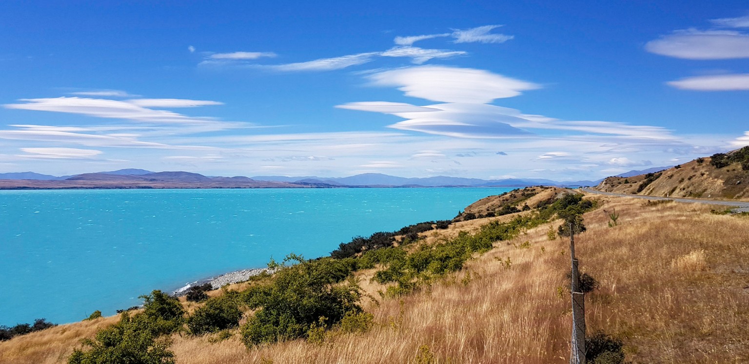 Lake Pukaki in Neuseeland