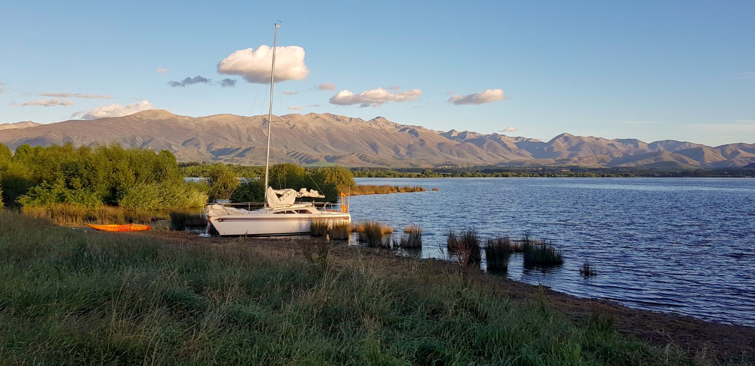 Lake Opuha, Ashwick Flat Campingplatz