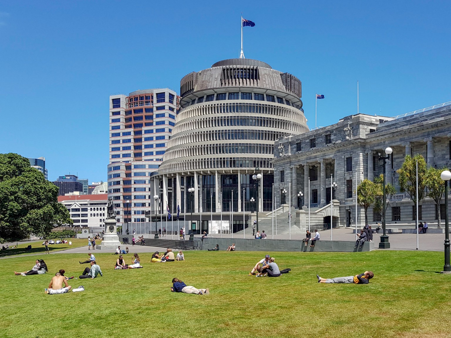 Parliament von Neuseeland in Wellington